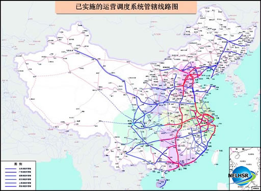 运营调度系统管辖线路图